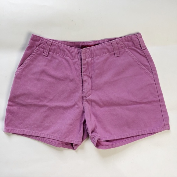 Purple Mid Rise Shorts - Picture 1 of 6
